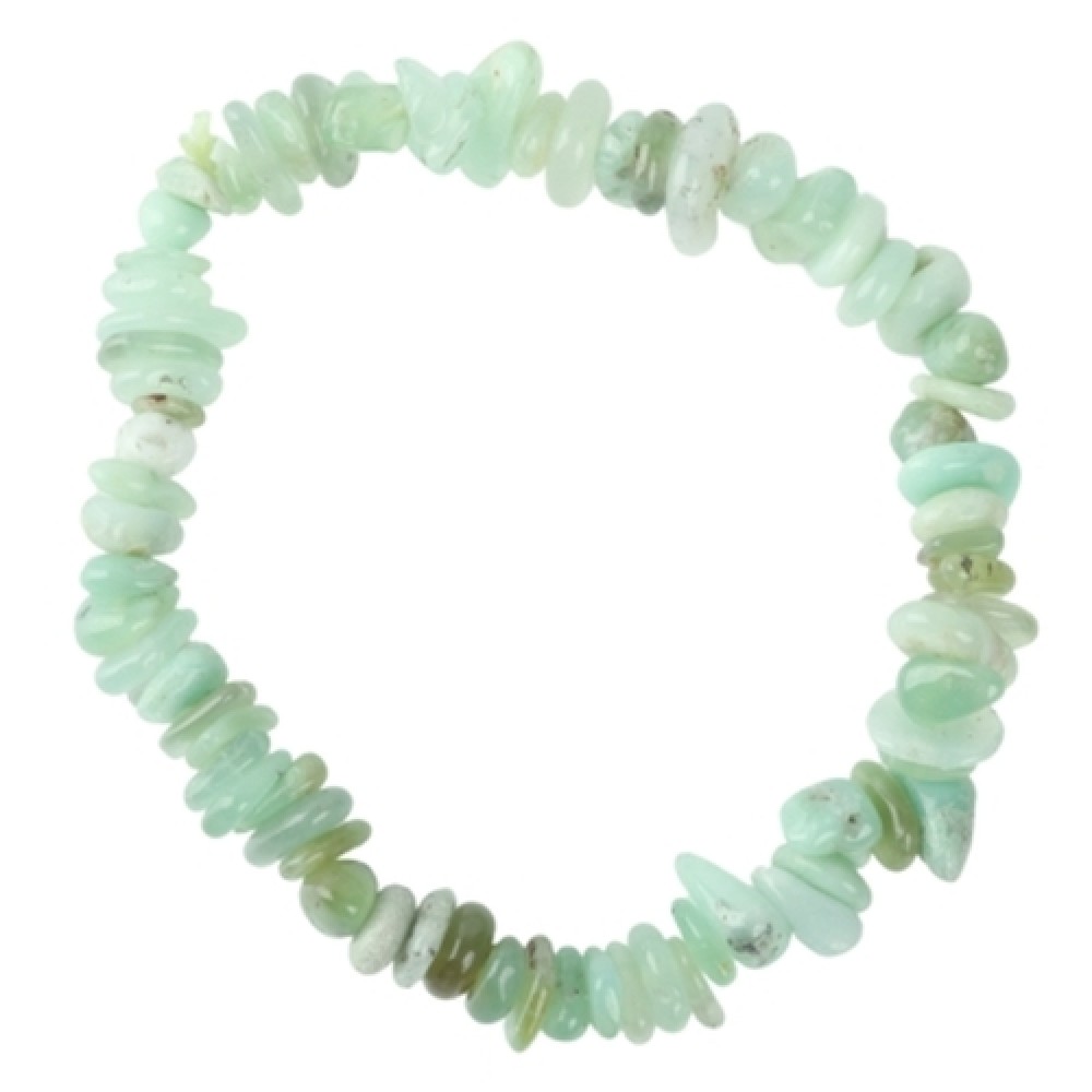 Armband Edelsteen Chrysopraas Splitter