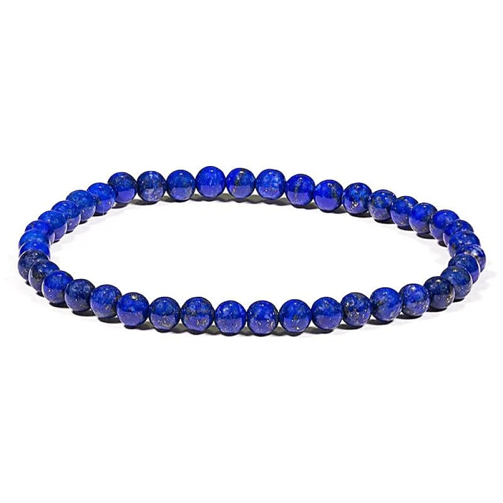 Armband Edelsteen Lapis Lazuli 4mm Kralen