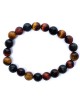 Armband Edelsteen Tijgeroog - Kattenoog - Valkoog 8mm Kralen
