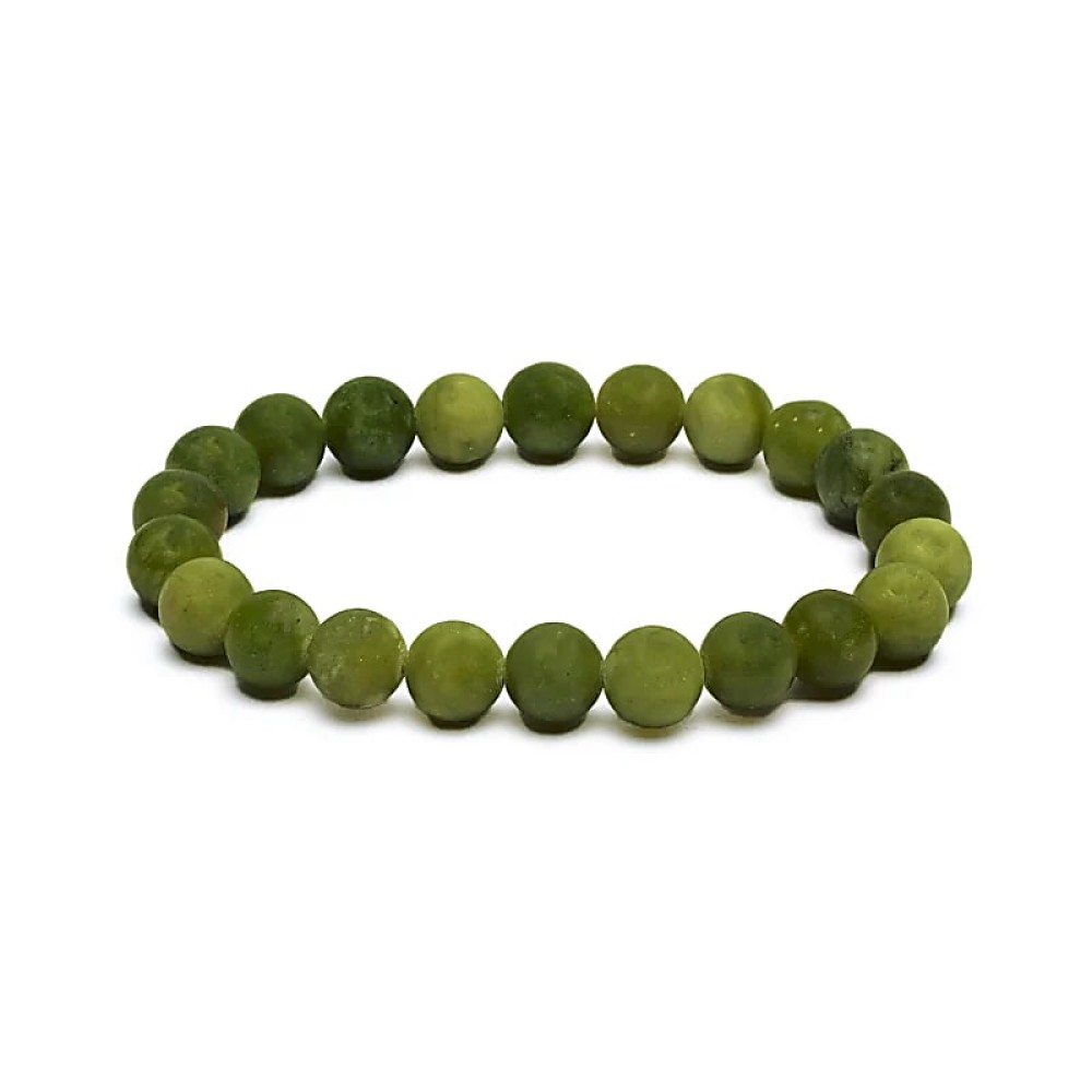 Armband Edelsteen Xinyi Jade 8mm Kralen