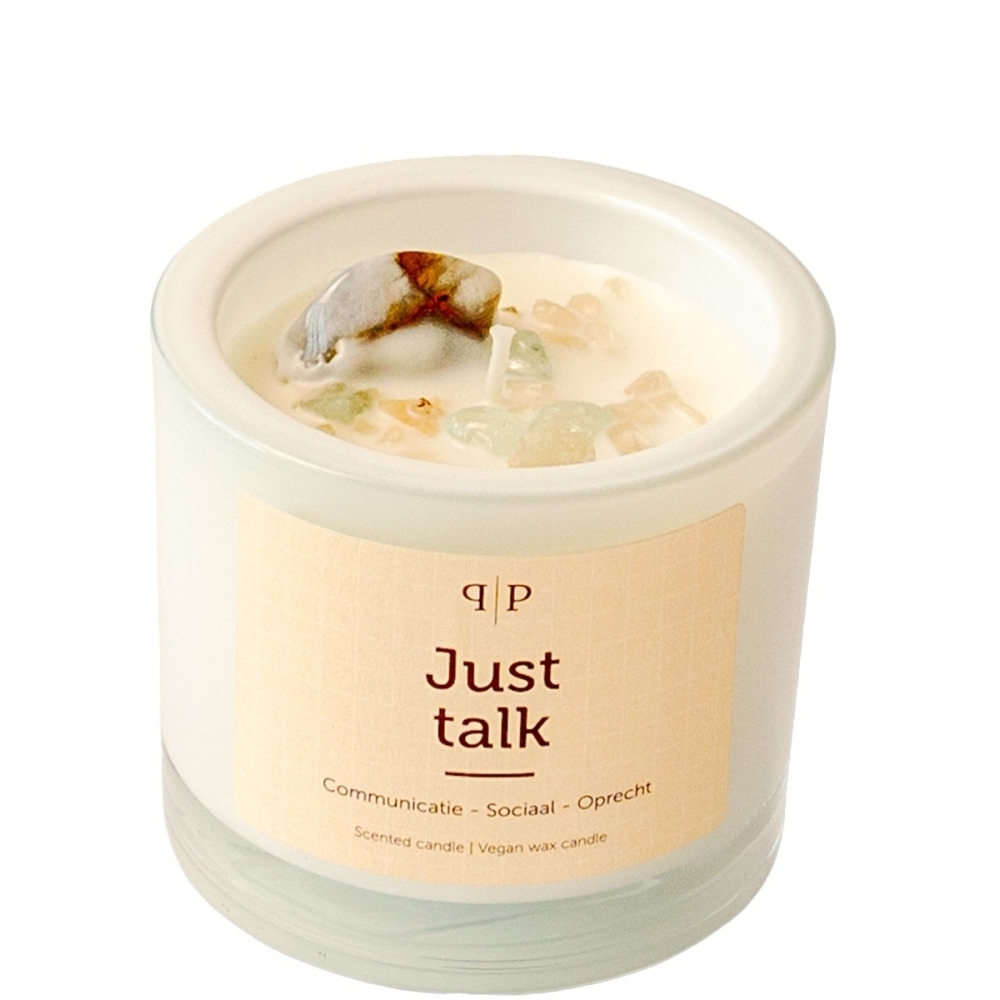 Gemstone Scented Candle Just Talk