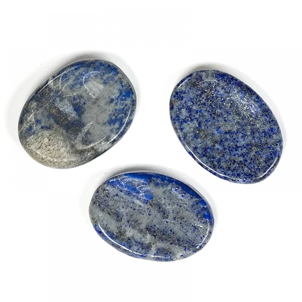 Lapis Lazuli Worry Stone 3.5-4.5 cm