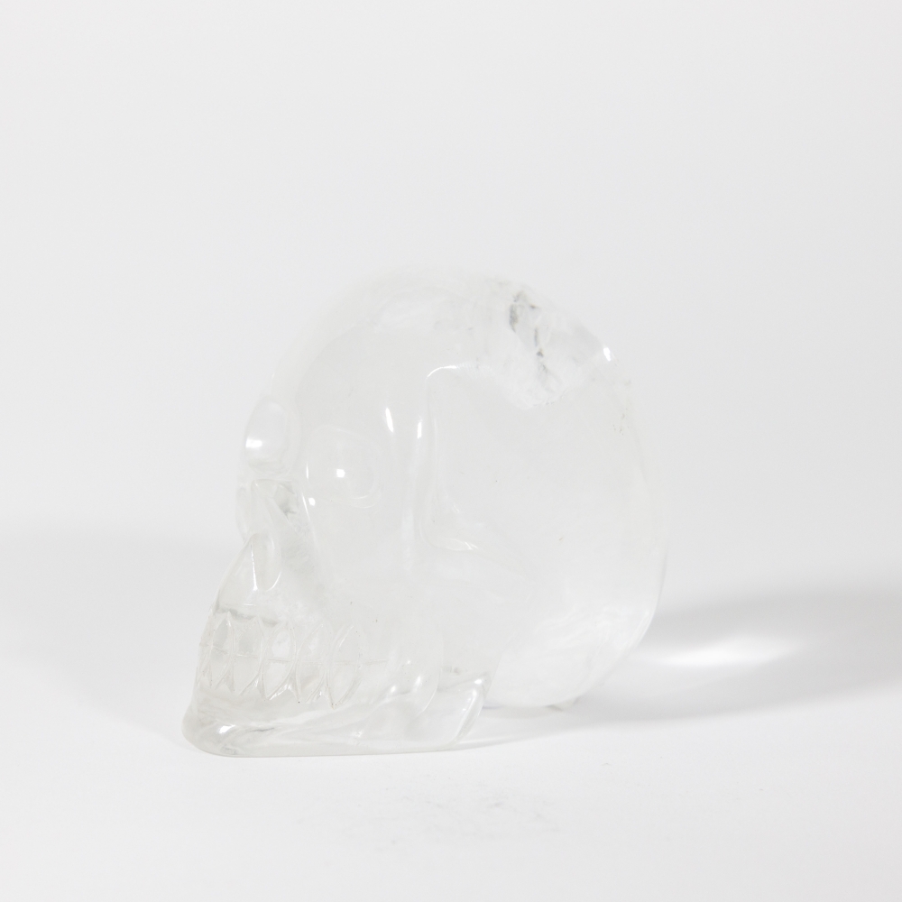 Crystal Skull Rock Crystal - Quartz 7.5cm