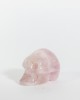 Crystal Skull Rose Quartz 7cm