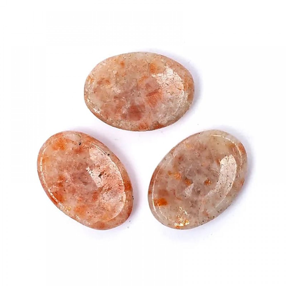 Sunstone Worry Stone 3.5-4.5 cm