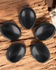 Zwarte Obsidiaan Worry Stone - Duimsteen 3,5-4,5cm