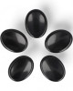 Zwarte Obsidiaan Worry Stone - Duimsteen 3,5-4,5cm