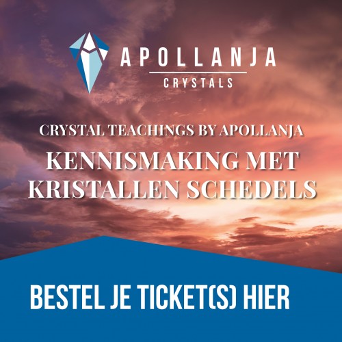 Ticket(s) Crystal Teachings by Apollanja Maak Kennis met Kristallen Schedels 30 augustus
